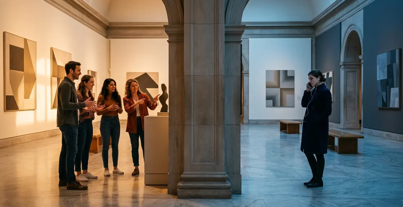 Confronto tra esperienza con guida privata e audioguida nei musei d'arte