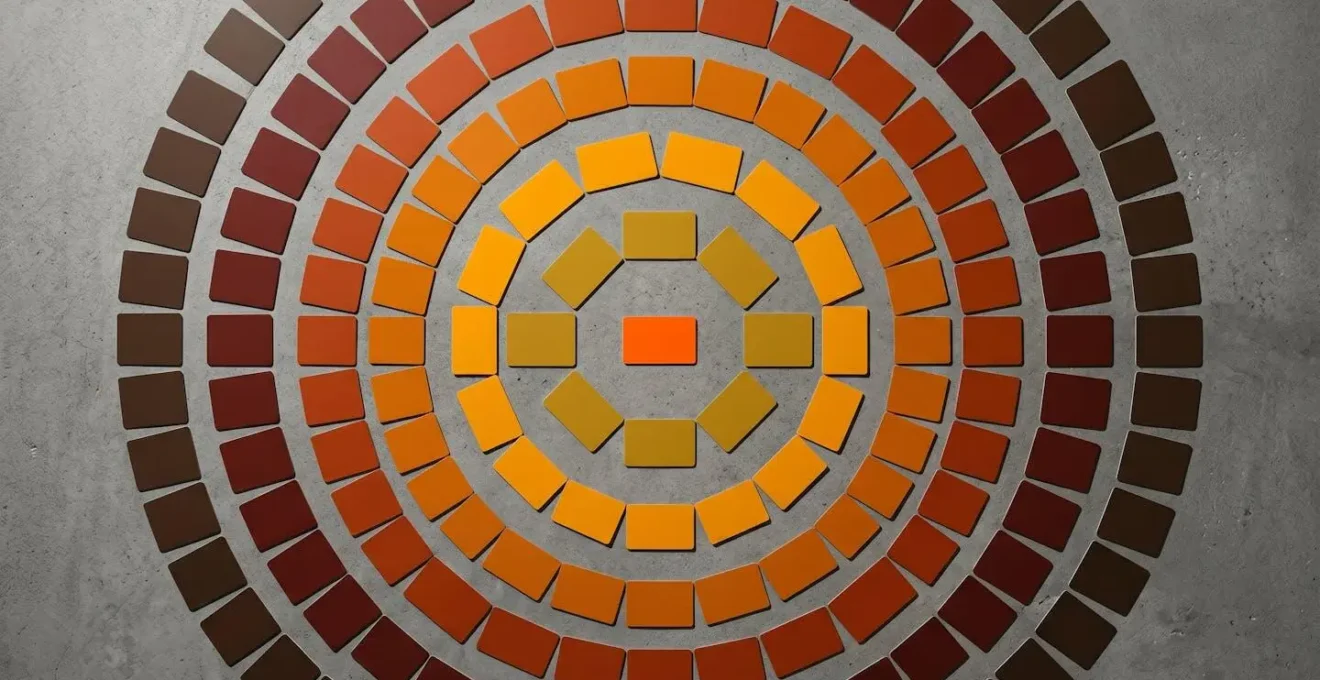 Visualizzazione astratta delle zone tariffarie concentriche del sistema metropolitano milanese